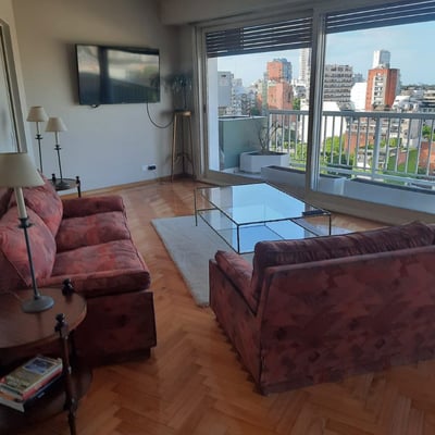 Аренда пятикомнатной квартиры с посудомоечной машиной и звукоизоляцией, Буэнос-Айрес, Las Cañitas, Аргентина