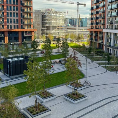 Rent of a two-room apartment in a premium residential complex, 53 m², Belgrade, Belgrade Waterfront, Serbia