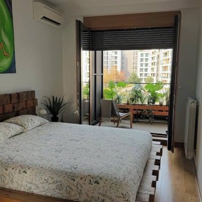 Rent of a spacious two-room apartment in the city center, 63 m², Belgrade, Serbia
