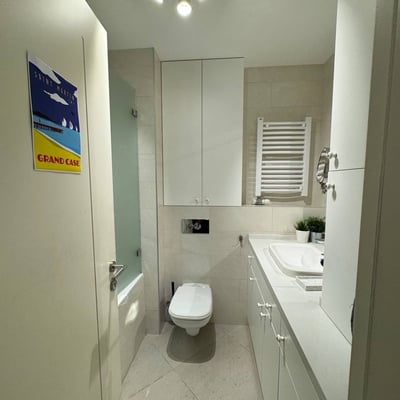 Rent of a spacious two-room apartment in the city center, 63 m², Belgrade, Serbia