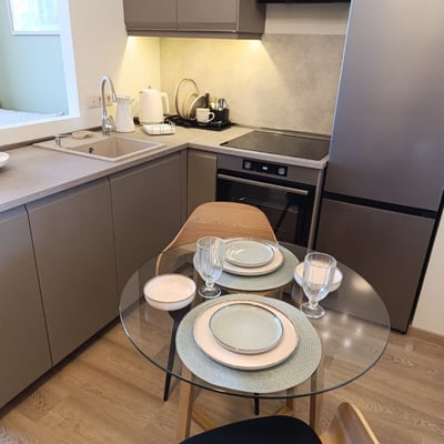 Rent of a bright and cozy studio apartment, Varna, Briz district, Bulgaria