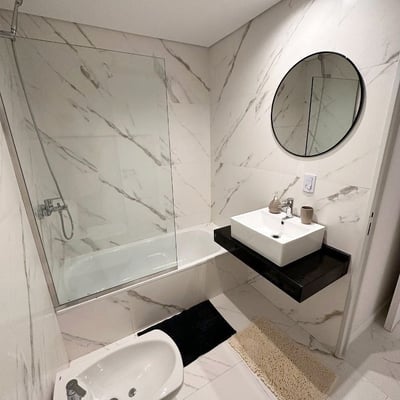 Rent of a bright and modern two-room apartment with a balcony, Buenos Aires, Puerto Madero, Argentina