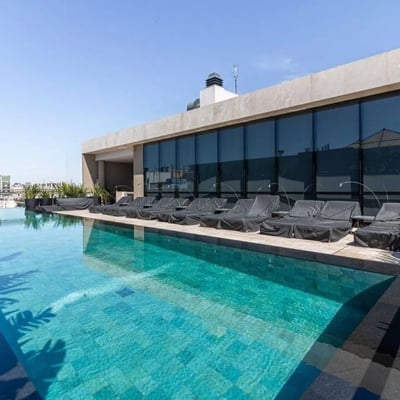 Rent of a modern and spacious three-room apartment with a balcony, 82 m², Buenos Aires, Recoleta, Argentina