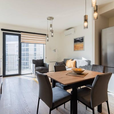 Rent of a modern apartment in the premium-class residential complex BW Simfonija, 50 m², Belgrade, Belgrade Waterfront, Serbia