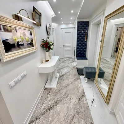 Rent of a new modern three-room apartment in the city center, 90 m², Chișinău, Moldova