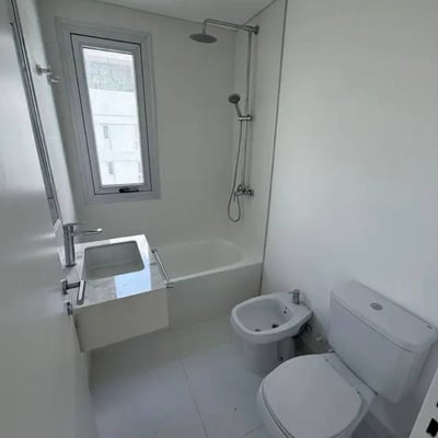 Rent of a new modern 3-room apartment with a lagoon view in Nordelta, Buenos Aires Province, Argentina