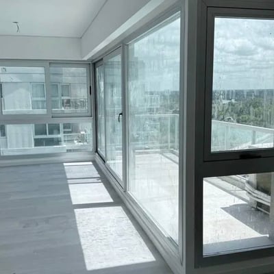 Rent of a new modern 3-room apartment with a lagoon view in Nordelta, Buenos Aires Province, Argentina