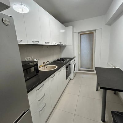 Rent of a furnished two-room apartment, 50 m², in a new building, Bucharest, Sector 3, Romania