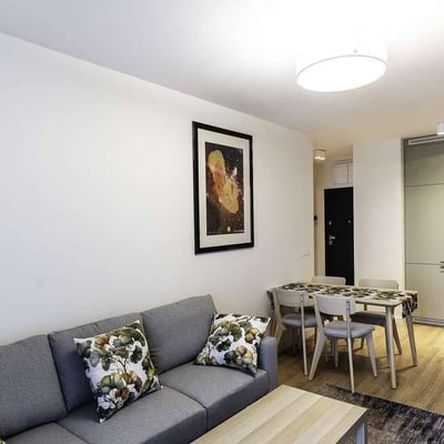 Rent of a bright two-room apartment, 41 m² Sczepin, Wrocław, Poland