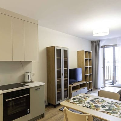 Rent of a bright two-room apartment, 41 m² Sczepin, Wrocław, Poland