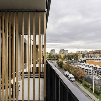 Location d’un appartement lumineux de deux pièces, 41 m², Sczepin, Wrocław, Pologne