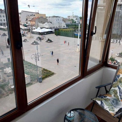 Rent of comfortable two-room apartments, 46 m², Old Town, Ovidiu Square, Constanța, Romania