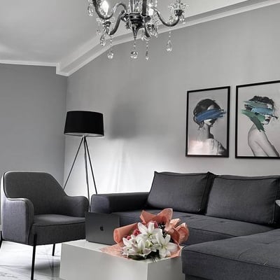 Rent of a two-room apartment with a cozy terrace, 55 m², Voždovac, Belgrade, Serbia