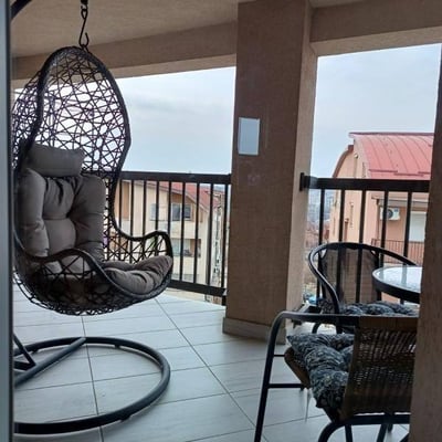 Rent of a two-room apartment with a cozy terrace, 55 m², Voždovac, Belgrade, Serbia