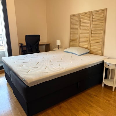 Rent of a two-room apartment, 47 m², in a premium residential complex in the city center, Belgrade, Serbia