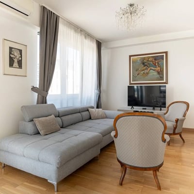 Rent of an apartment, 113 m², in the premium residential complex BW Vista with a stunning view, Belgrade, Serbia