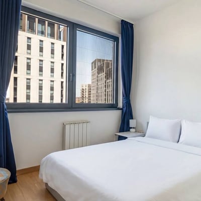 Location d’un appartement de 113 m² dans la résidence premium BW Vista avec une vue magnifique, Belgrade, Serbie