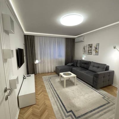 Rent of a modern two-room apartment, 52 m², in the city center, Belgrade, Serbia