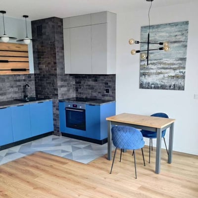 Rent of a modern two-room apartment, 42 m², Mokotów, Warsaw, Poland