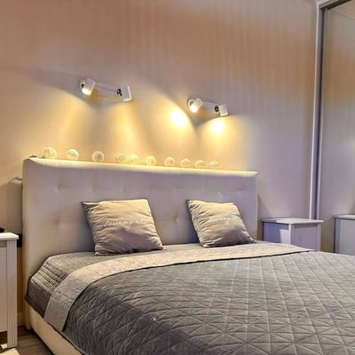 Rent of a modern two-room apartment, 52 m², with a private garden, Jelonki Południowe, Warsaw, Poland