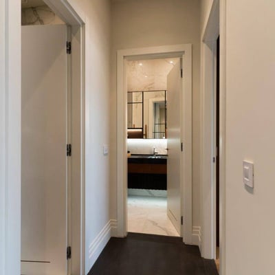 Rent of a luxurious designer two-room apartment, 61 m², in the premium residential complex West 65, Belgrade, Serbia