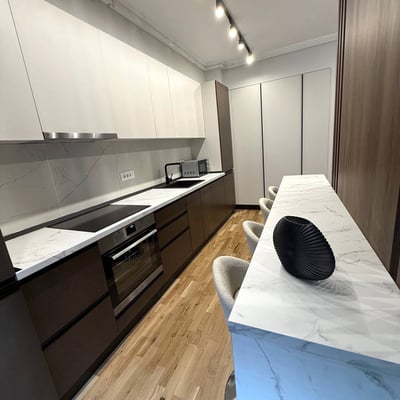 Rent of a new luxury two-room apartment, 50 m², in the city center, Bucharest, Romania