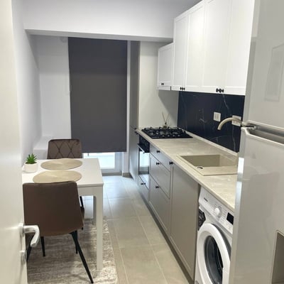 Rent of a great one-room apartment with panoramic windows, Sector 6, Bucharest, Romania