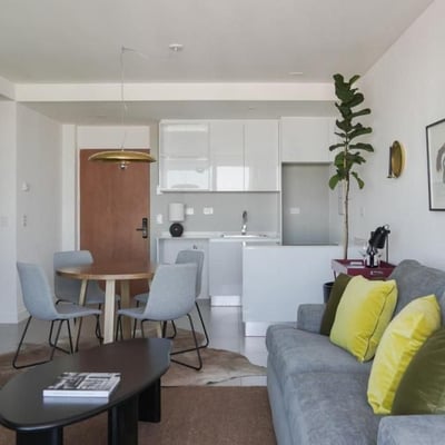 Rent of a modern apartment, 91 m², in Concepción Live residence, Buenos Aires, Argentina