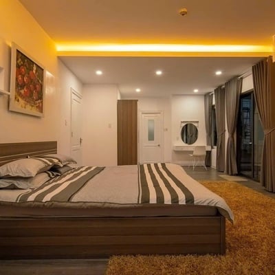 Rent of a 350 m² penthouse with river view, Hai Chau district, Da Nang, Vietnam