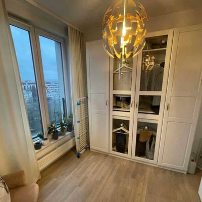 Rent of a three-room apartment, 46 m², with panoramic view, Kraków, Poland