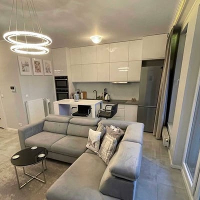 Rent of a three-room apartment, 46 m², with panoramic view, Kraków, Poland