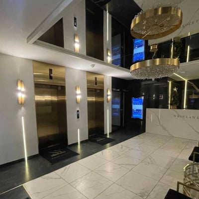 Rent of a three-room apartment, 46 m², with panoramic view, Kraków, Poland