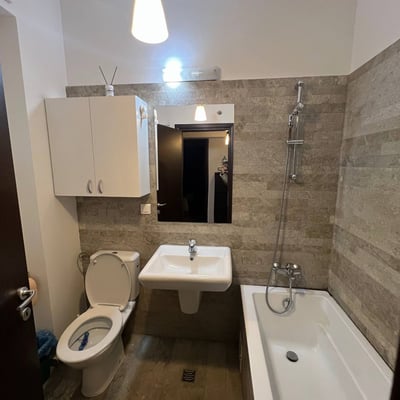 Rent of a bright furnished two-room apartment near Titan Park, Bucharest, Romania