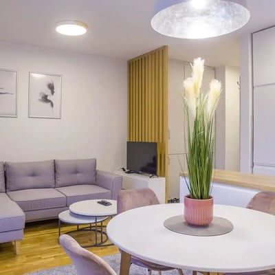 Rent of a two-room apartment, 42 m², in the new modern Green Residence complex, Belgrade, Serbia