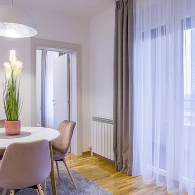 Rent of a two-room apartment, 42 m², in the new modern Green Residence complex, Belgrade, Serbia