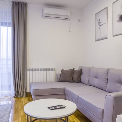 Rent of a two-room apartment, 42 m², in the new modern Green Residence complex, Belgrade, Serbia