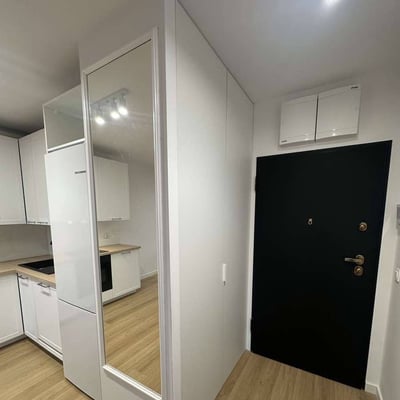 Gemütliche 2-Zimmer-Wohnung, 42 m², zur Miete in Breslau, Stadtteil Sczepin, Polen