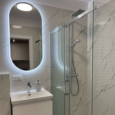 Gemütliche 2-Zimmer-Wohnung, 42 m², zur Miete in Breslau, Stadtteil Sczepin, Polen