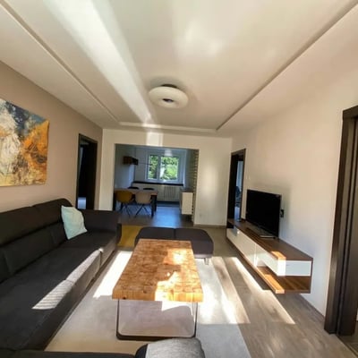 Rent of a spacious 3-room apartment, 94 m², in Karlova Ves, Bratislava, Slovakia