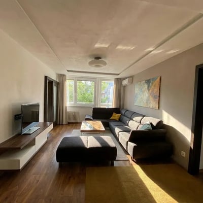 Rent of a spacious 3-room apartment, 94 m², in Karlova Ves, Bratislava, Slovakia