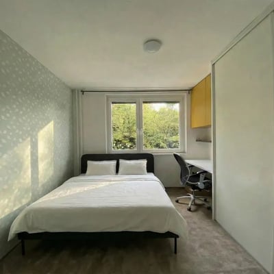 Rent of a spacious 3-room apartment, 94 m², in Karlova Ves, Bratislava, Slovakia