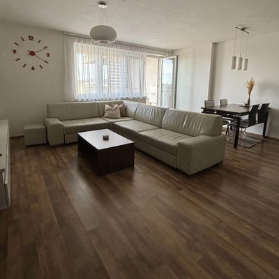 Rent of a spacious 3-room apartment, 81 m², in Nové Mesto, Bratislava, Slovakia