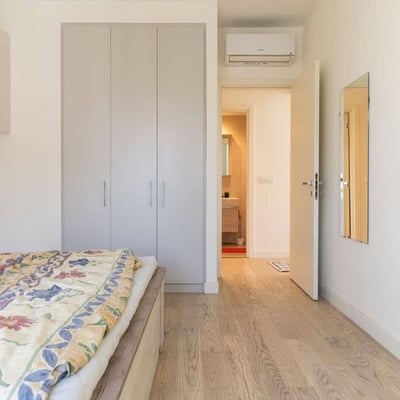 Location d’un appartement spacieux de 2 pièces, 62 m², complexe résidentiel haut de gamme BW Aria, Belgrade, Serbie