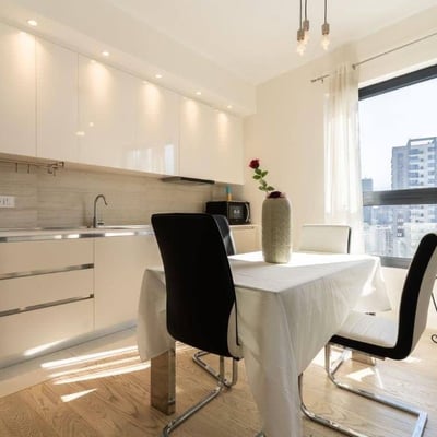 Location d’un appartement spacieux de 2 pièces, 62 m², complexe résidentiel haut de gamme BW Aria, Belgrade, Serbie