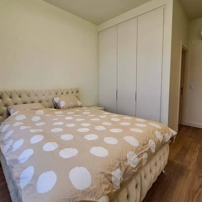 Rent of a stylish 3-room apartment, 80 m², BW Sole premium residential complex, Belgrade, Serbia