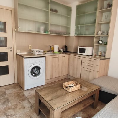 Rent of a cozy renovated 2-room apartment in Troshevo, Varna, Bulgaria