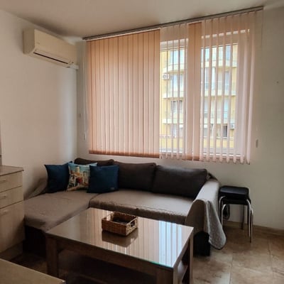 Rent of a cozy renovated 2-room apartment in Troshevo, Varna, Bulgaria