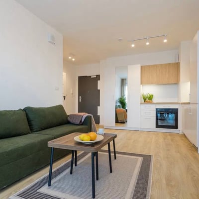 Rent of bright 2-room apartments, 44 m², Podgórze, Kraków, Poland