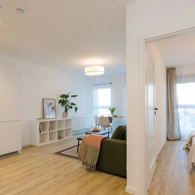 Location d’appartements lumineux de 2 pièces, 44 m², Podgórze, Cracovie, Pologne