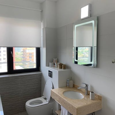 Rent of a comfortable 2-room apartment, 65 m², with a terrace and lake view in Mamaia Nord, Romania